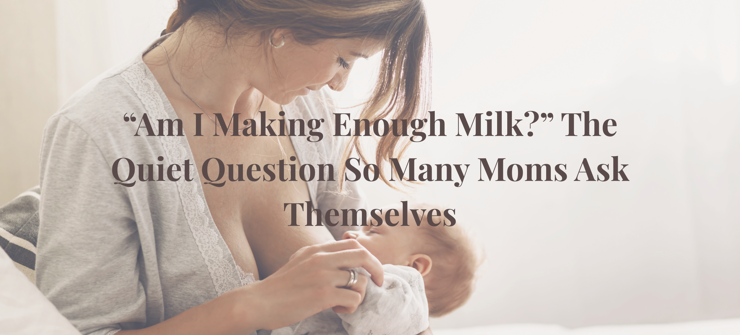 How to boost milk supply