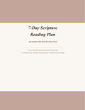 Free: 7-day scripture reading plan for moms struggling in their faith